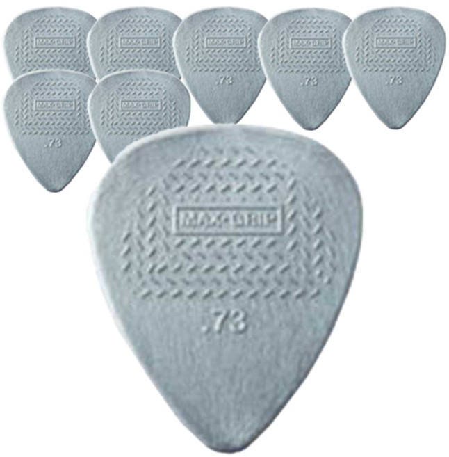 Dunlop 맥스그립 나일론 스탠다드 기타 픽크 8p + 카누벨 픽크 3p, 1세트