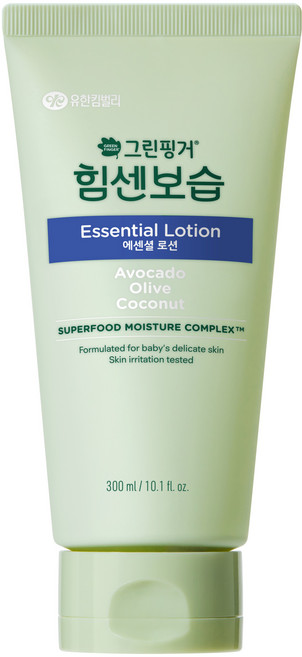 그린핑거 힘센보습 에센셜 유아로션, 300ml, 1개