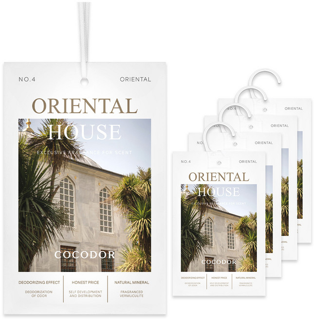 코코도르 퍼퓸 샤쉐, 20g, 5개, 오리엔탈하우스