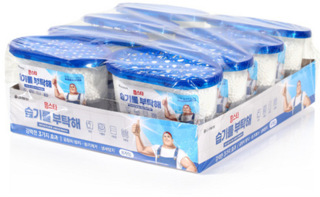 홈스타 습기를 부탁해 제습제, 275g, 8개