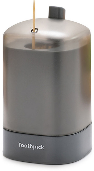 모나코올리브 터치픽 이쑤시개 홀더, 그레이, 1개