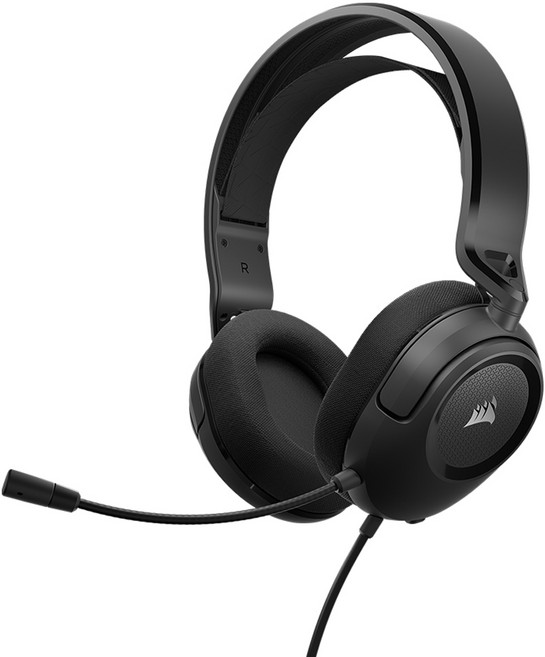 CORSAIR 海盜船 HS35 SURROUND V2 7.1聲道 電競耳機麥克風, 單一顏色