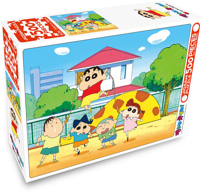 학산문화사 짱구 놀이터 직소퍼즐, 500피스, 혼합색상, 1개