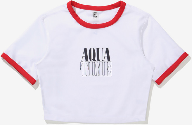 휠라 여성용 아쿠아 티셔츠 FS2RSE2451F