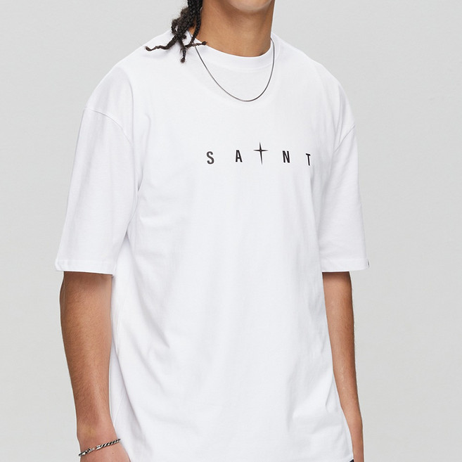 세인트페인 크로스 세인트 반팔 티셔츠