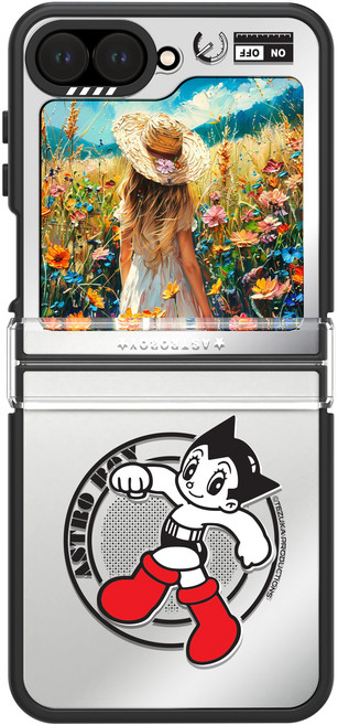 아스트로보이아톰 모란카노 미러 디자인 휴대폰 케이스