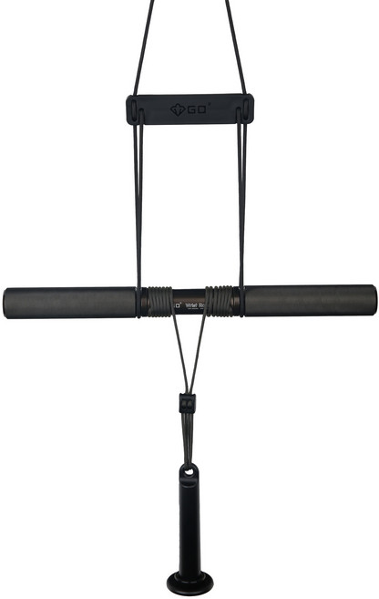 지디 고정 행잉 추감기 고급형 헬스기구 + 행잉부품 세트, 블랙(줄), 1세트