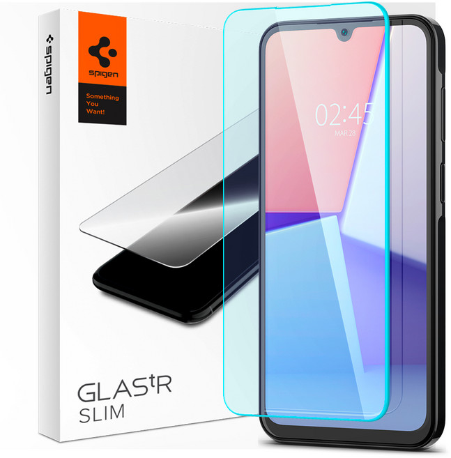 슈피겐 글라스tR슬림 강화유리 보호 필름 2p 세트 AGL07447, 1세트