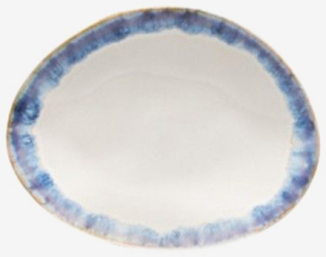 코스타노바 브리사 타원 브래드 접시 16cm, 블루, 1개