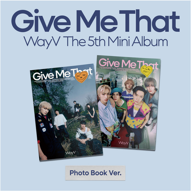 威神V 迷你5輯《Give Me That》Photo Book Ver.(版本隨機), 2CD