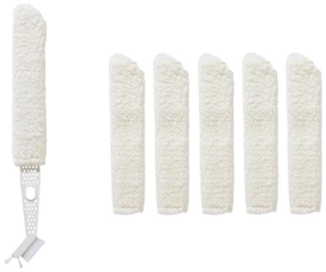 ABM 에어컨 청소 브러쉬 본품 + 리필 5p 세트, 1세트