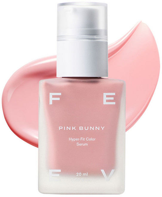 FEEV HYPER FIT 彩色精華 20ml, 粉紅兔, 1個