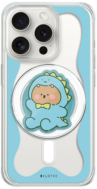 에잇클로드 크앙패밀리 아크릴 맥세이프 톡 + 휴대폰 케이스 세트