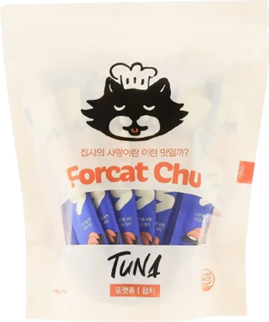 닥터펠리스 고양이 포캣츄 짜먹는 간식 30p, 참치, 420g, 1개 - 쿠팡