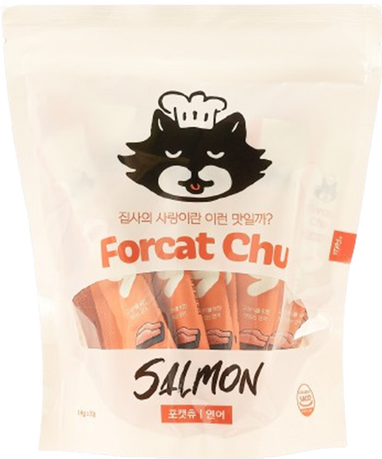 닥터펠리스 고양이 포캣츄 짜먹는 간식 30p, 연어, 420g, 1개