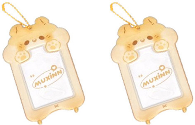 윰스 애니멀 포토카드 홀더, 햄스터, 2개