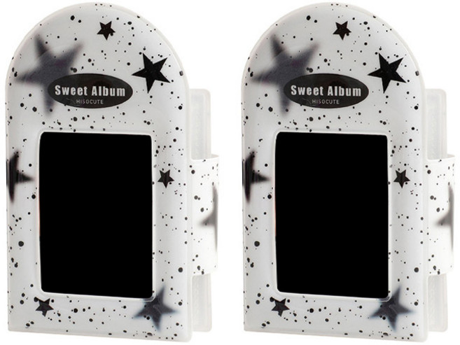 윰스 스윗 포토카드 홀더북 2p, 블랙