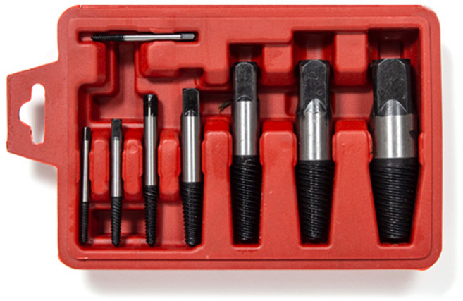 지오비즈 반대탭 히다리탭 볼트리무버 8p + 휴대용케이스 세트, 1세트