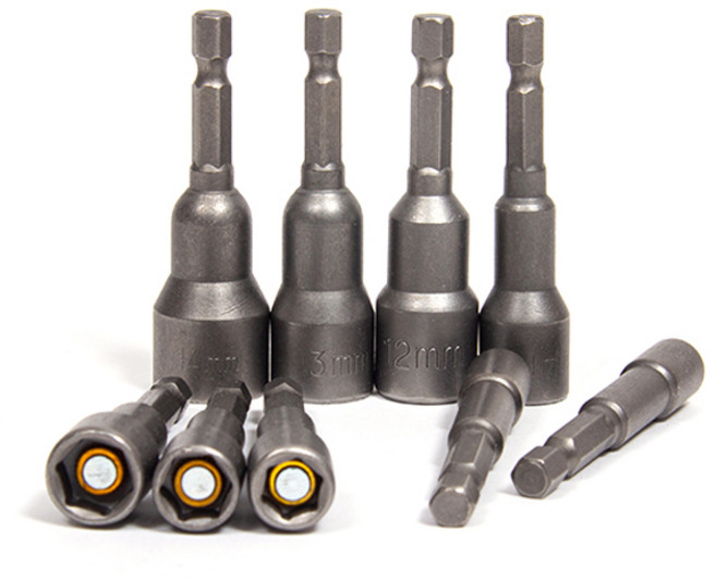 지오비즈 자석 육각 소켓 9종 + 휴대용 케이스 세트, 1세트