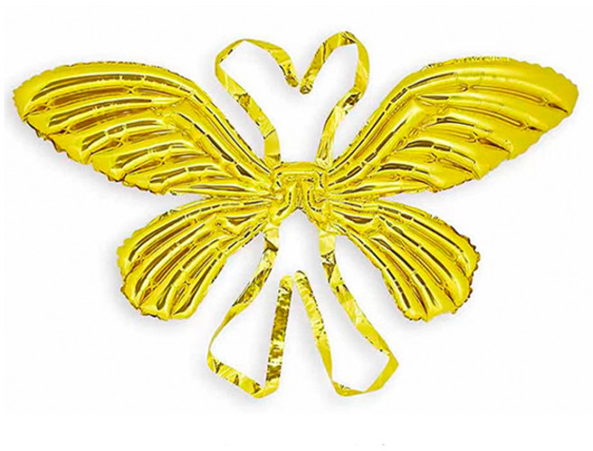마켓감성 나비날개 풍선, 마카롱 골드, 10개