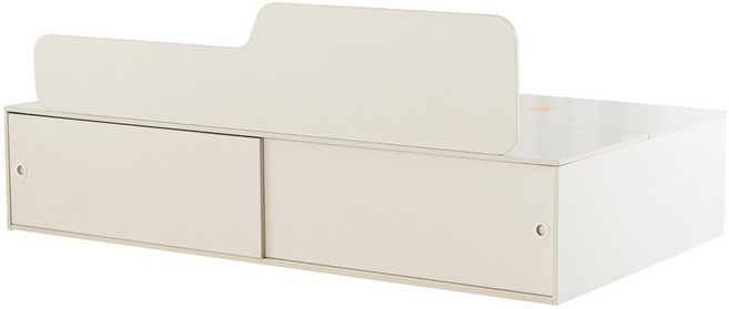 리바트 코코니 수납침대 우형가드 프레임 단품 방문설치, 시폼 화이트