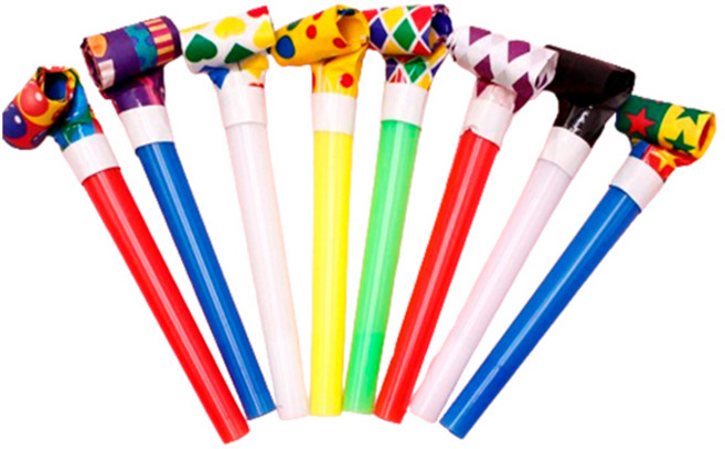 마켓감성 캔디 컬러 코끼리나팔, 디자인, 100개