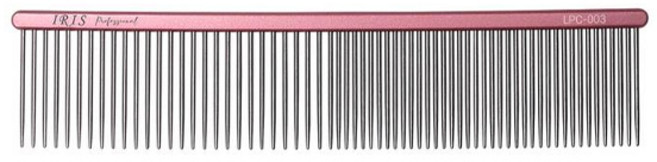 리케이 반려동물 아이리스 일자콤 190 x 41 mm, 라이트핑크, 1개