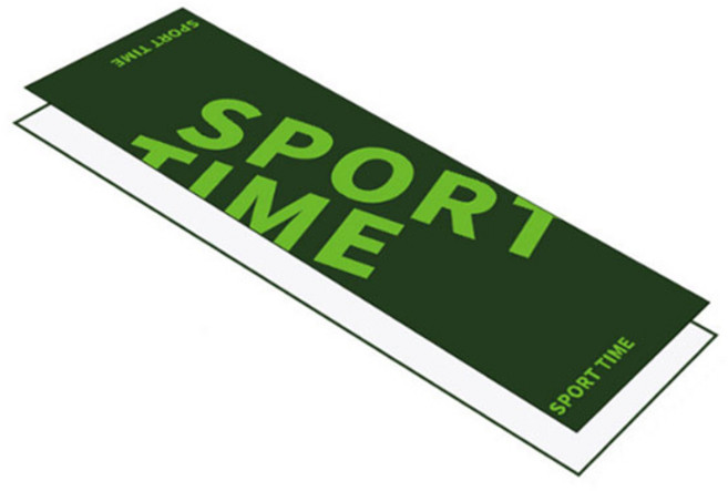 소니오 피트니스 쿨 스포츠 타월 30 x 100 cm, 01 타임딥그린, 1개