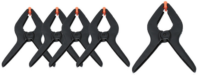 대한 촬영 배경지 다용도 고정 집게 클램프 A타입 중형, 5개