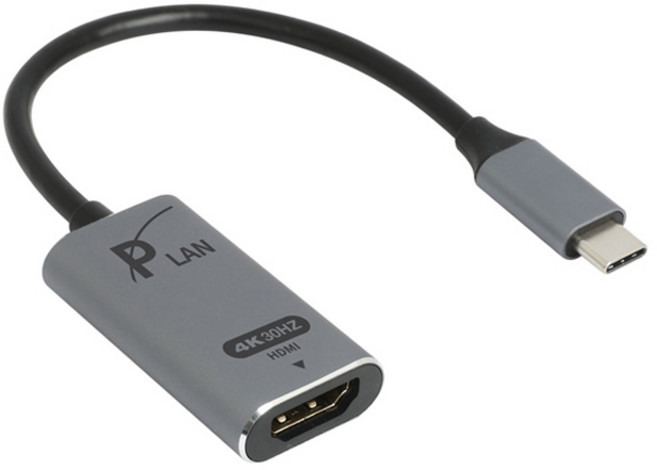 파워랜 USB C TYPE TO HDMI 컨버터 4K30, 1개, PL-UCH01