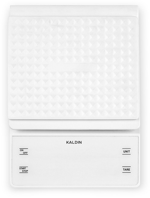 칼딘 타이머 프로 커피 드립 스케일, 1kg, 화이트, EK6002