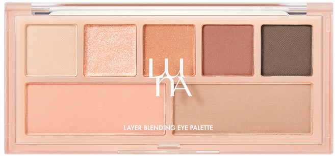 루나 레이어 블렌딩 아이 팔레트, 03 코랄 어페어, 1개