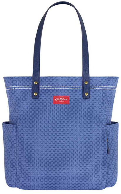 Cath Kidston 女用大號帆布托特包 Shadow Flower B 棉質購物袋