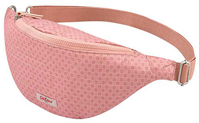 Cath Kidston 女士Preston Rose菱格紋腰包, 粉紅色