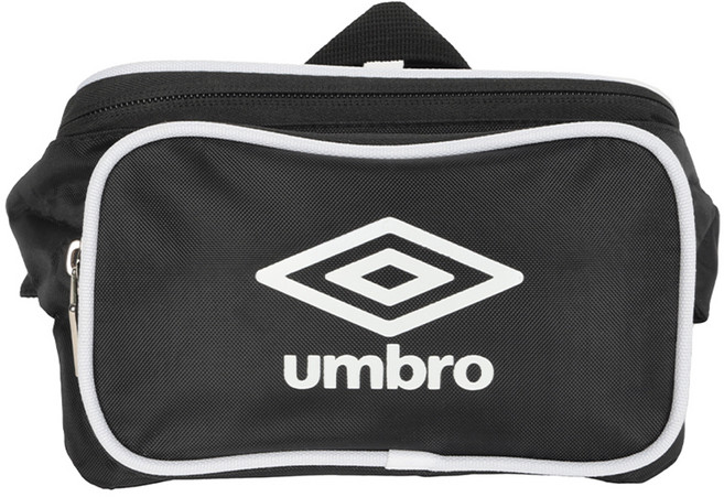 엄브로 레트로 웨이스트 백 30759U-090, BLACK, 1개