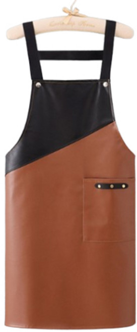 데이소이 프라이 미술 앞치마, 브라운