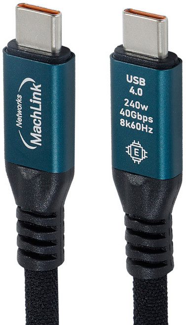 USB4 PD240W 40Gbps 8K 超高速傳輸線 CP-1663, 1.8m, 1個