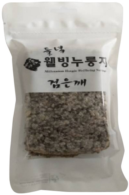 들녘 웰빙 검정깨 누룽지, 80g, 6개