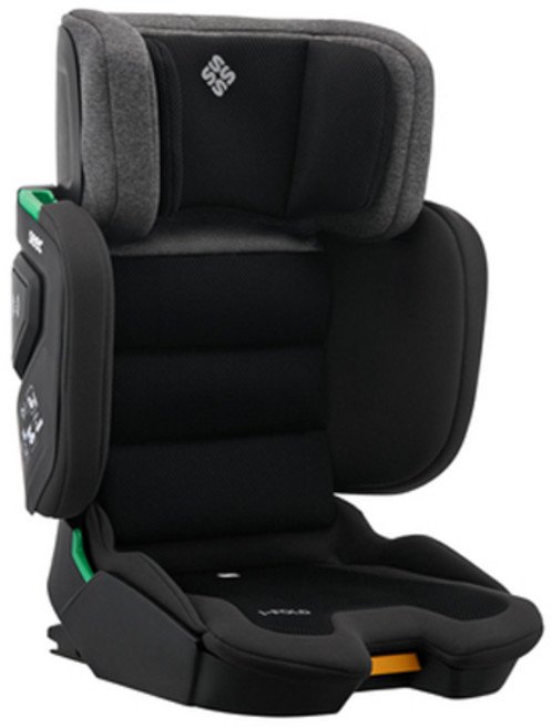 시크 아이 폴드 휴대용 주니어 카시트 분리형, 시크 블랙