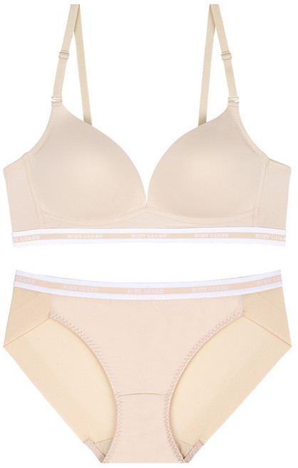 보디가드 노와이어 컴포트 브라 + 팬티 세트