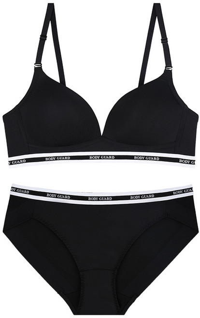 보디가드 노와이어 컴포트 브라 + 팬티 세트