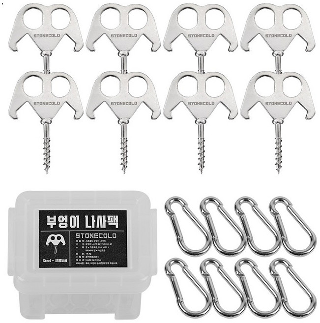 스톤콜드 부엉이 나사 데크팩, 1세트