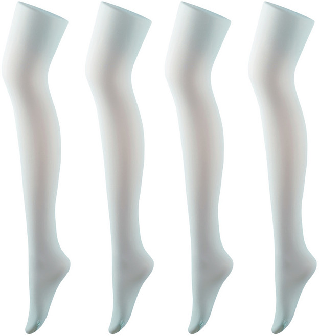 애니레그 여성용 컬러 고탄력 타이즈 팬티 스타킹 80D 4p