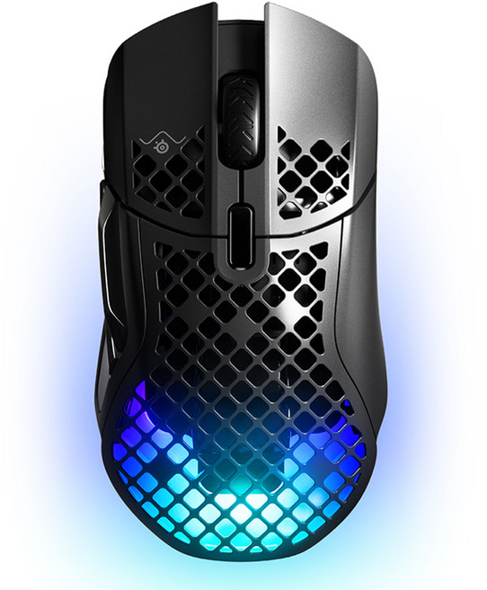 스틸시리즈 Aerox 5 Wireless 무선 게이밍 마우스, M-00025, 블랙