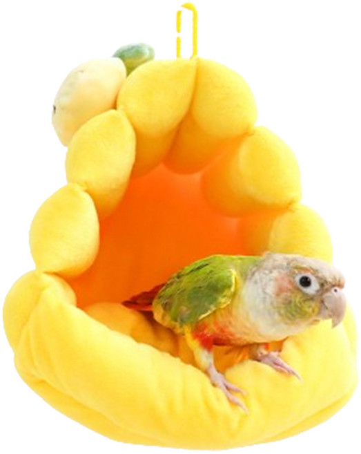 리프패럿 조류용 폭신폭신 침대, 랜덤발송, 1개