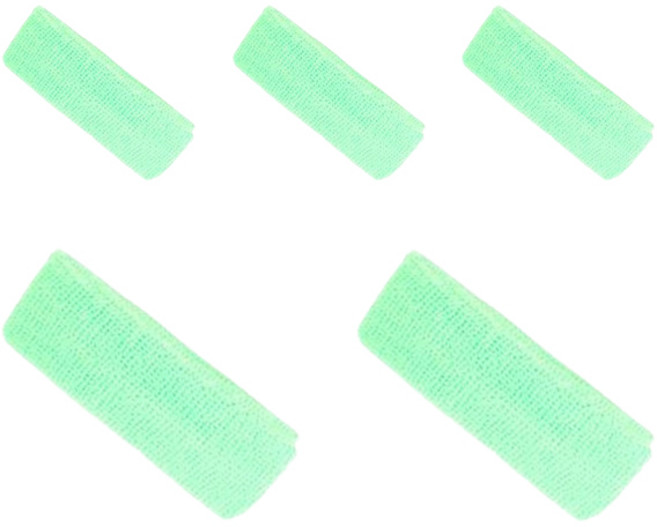 파티쇼 체육대회 헤어밴드, 그린, 5개