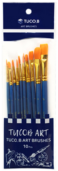 투코비 아트 브러쉬 10종 세트, 1세트