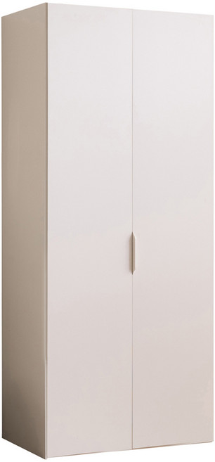 리바트 퓨리타 1000 긴옷장 방문설치, 웜화이트(옷장) + 웜화이트(손잡이)