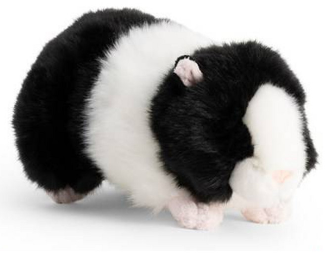 애너미고스 영국에서 온 동물친구 인형, 11cm, 블랙앤화이트기니피그, 1개