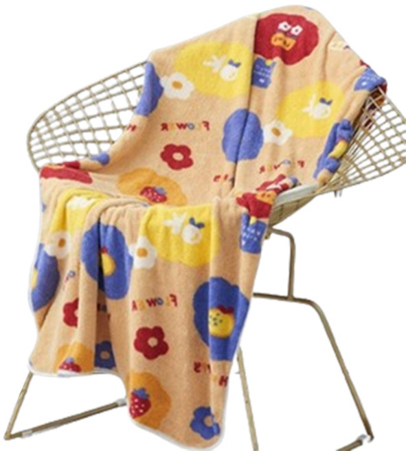 소니오 스윗 드림 소프트 목욕 바스타월 70 x 140 cm, 04 가든, 1개